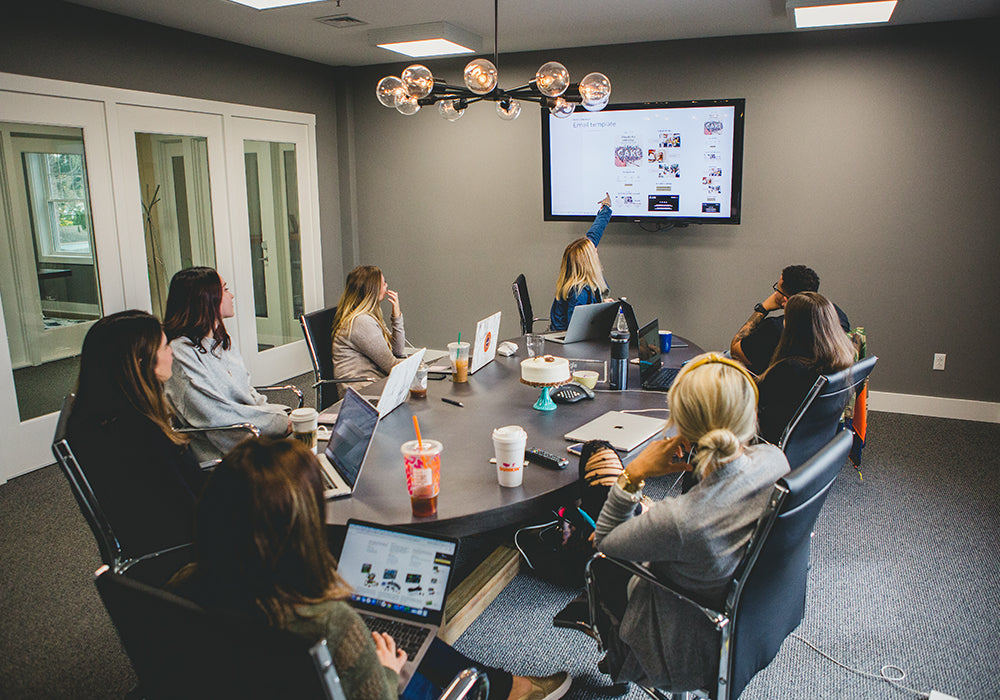 Creative eCommerce Agency Employees in Meeting