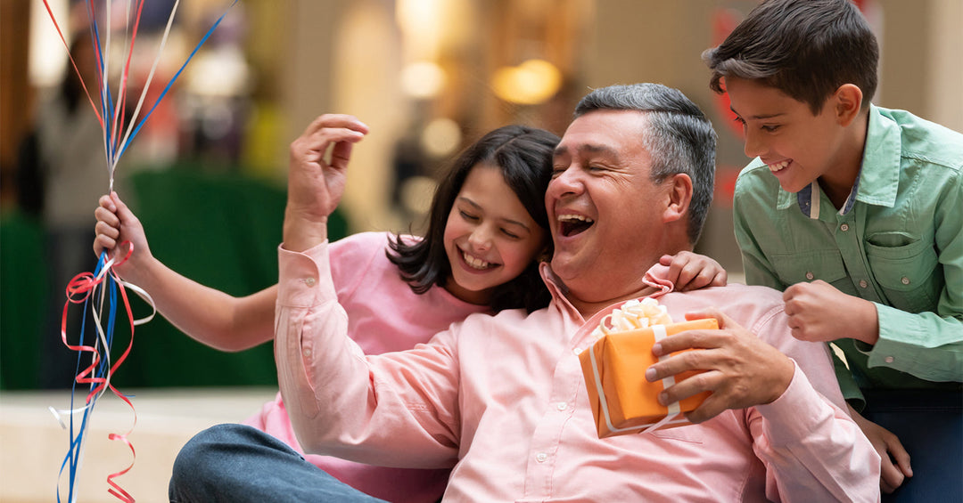 Family celebrating Father’s Day